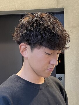 ブルニール 心斎橋(BLEUNIR) シャドウパーマ 韓国ヘア ダウンパーマ ニュアンスパーマ