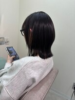 ロウ ジャム 横浜(ROW/JAM)&nbsp;学生/就活/暗髪でも垢抜けカラー/韓国風ヘアスタイル