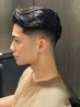 【人気No3】メンズカット＋眉カット　《フェードは＋￥550》＜バーバー＞