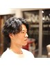 縦落ちと束感カールの融合　2025注目のグランジカール（眉毛カット付）