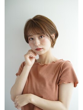 ルフュージュ バイ プロデュース 相模大野店(Refuge by Produce) くびれショート/マロンベージュ