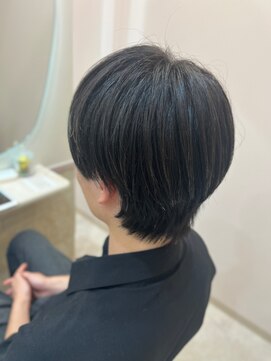 ミュミュ(mu-mu) シースルーマッシュ10.17刈り上げセンターパート