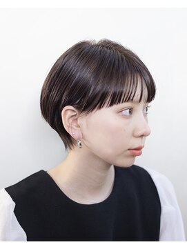 ルプラ ガーデン(le-pla garden) マッシュショート#耳かけ#黒髪#くびれショート#豊橋#豊川#田原