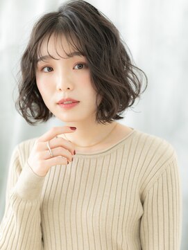 ドクターズサロン LAB 小山店 オリーブブラウンニュアンスパーマミディアムr小山30代40代