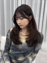 アマトウキョウスマートサロン(AMA TOKYO×Smart Salon) くびれレイヤー/顔まわりカット/レイヤーカット/小顔ヘア