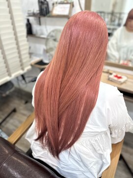 ラウラアンドロー(LAURA&RO) ダブルカラー/ケアブリーチ/インナーカラー/ベージュ【塚口】