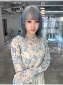 ブルーカラー/水色カラー/ハイトーンカラー/ブリーチ/名古屋/栄