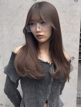 アイヴァン(AIVAN) 髪質改善まとまりがでるカットカカオブラウン冬カラーii