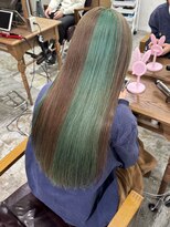 メゾン 心斎橋店(Maison)&nbsp;グリーン×ブラウンのローライト