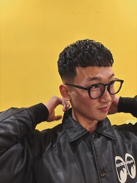 クイーンズバイジェントルマンバーバー(queens by gentlemanBarber) 濡れパンクロップ