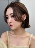 ボブくびれボブ外ハネボブ韓国ボブ大人ボブ