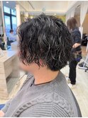 縦落ちパーマ