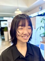 リグ ヘアアンドデザイン(LiG hair&design) 顔周りのレイヤーで小顔見え◎