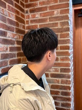 ミリオンバックス 御徒町店(Million Backs) 御徒町/リバースセンターパート/ニュアンスパーマ/ダウンバング