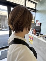 カシータフロル 岐阜店(Casita flor)&nbsp;岐阜/ショートボブ/白髪ぼかし/ショートカット/30代/40代/50代
