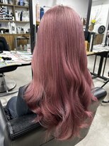 ククル ヘアー(cucule Hair)&nbsp;京都・西院cuculehair　ライトピンクカラー