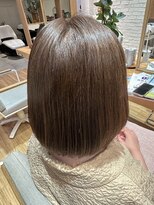 リッカ たまプラーザ(Lycka)&nbsp;ボブオリーブグレージュカラー30代
