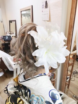 ロカット サロン(Roquat Salon) 成人式着物ヘアアレンジ振り袖着付け【立川/立川南/浴衣/袴】