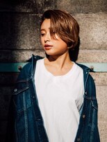 コレクション 船堀店(collection)&nbsp;大人カッコいいアプリコットショートボブ