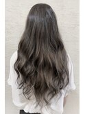 グレージュグラデーション×ハイライト★チーフ山本