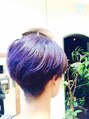 ロッカイトシマテン(rocca) シルエットがとても美しく、柔らかなパープルカラー