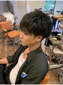 メンズパーマ風スタイル☆束感スタイル☆AMU