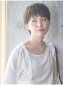 【ヘルシーショート】マッシュセシルカット大人　恵比寿　須賀
