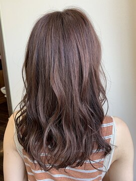 パチャールヘアー(PACAR HAIR) モテセミロング×モテピンク