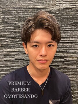 プレミアムバーバー 表参道店(PREMIUM BARBER produce by HIRO GINZA) ビジネスナチュラルスタイル