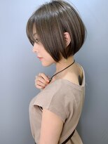 ラウンジ モリオ イケブクロ(Lounge MORIO Ikebukuro)&nbsp;【morio池袋】愛され度奇跡の100%前下がりショートボブ♪