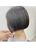 あご下1cmの前下がりボブ (中間) 【romp恵比寿】【Satoru】