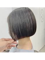 ロンプ(romp)&nbsp;あご下1cmの前下がりボブ (中間) 【romp恵比寿】【Satoru】