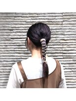 ビス ヘア アンド ビューティー 西新井店(Vis Hair＆Beauty) ヘアアレンジ/ヘアセット/革紐アレンジ/インスタ人気