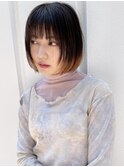 裾カラー/テラコッタ/ミニウルフ/くすみブルー[東銀座/銀座]