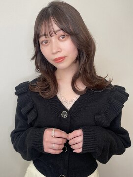 ニューラインギンザ(New-Line 銀座) [中野莉子］韓国くびれヘア3 ニュアンスカラー