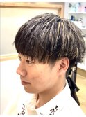 王道マッシュ×メッシュキャップ