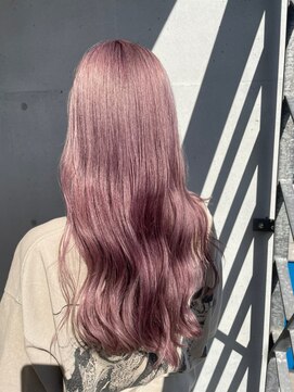 ゲーム 吉祥寺店(GAME) ダブルカラーミルクティーピンクベージュカラーケアブリーチ韓国