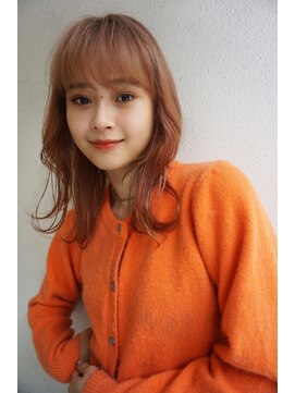 ブゾン(buZon) 【buZonブゾン】くびれレイヤー×ピンクオレンジ