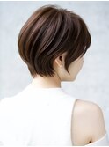 前髪ありショート20代30代40代【AIN.表参道】川原大地