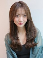 アグ ヘアー オニキス いわき泉町店(Agu hair onyx) 《Agu hair》ミントアッシュ×毛先外ハネロング