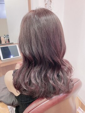 ルシードスタイルビーシャイン(LUCIDO STYLE B SHINE) 豊橋ビーシャイン★フェイスレイヤー×ピンクアッシュ