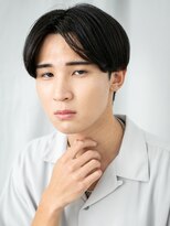 メンズヘア ビーセカンド 草加店(MENS HAIR B-2) ネイビーブラックでビジネスシーンも◎マッシュショートC草加