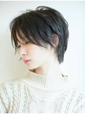 ■濡れ髪ダークアッシュクールショートM.SLASHたまプラーザ8-4★