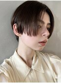 【PARK】センターパート×ハンサムショート