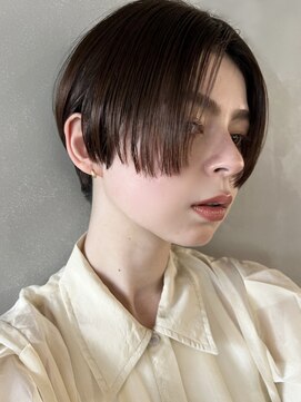 パーク(PARK) 【PARK】センターパート×ハンサムショート