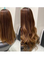 ヘアアンドメイク サファイア 豊橋店(ヘア&メイク SAPPHIRE)&nbsp;#ギャル#プルエクステ#豊橋#エクステ#カワイイ#グラーデション