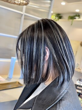コノアラボ 守谷店(Conoah labo) 白髪ぼかし/ハイライト/イメチェン/フルバング/似合わせカット