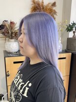 ノア(noa.)&nbsp;ホワイトラベンダーカラー