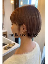 シャルムバイケンジ(Charm.by KENJE)&nbsp;【ミルクティー】銀座/似合わせカット/カラー/トリートメント