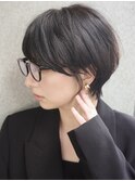 大人マッシュショート／丸みショート／イメチェン／30代40代50代